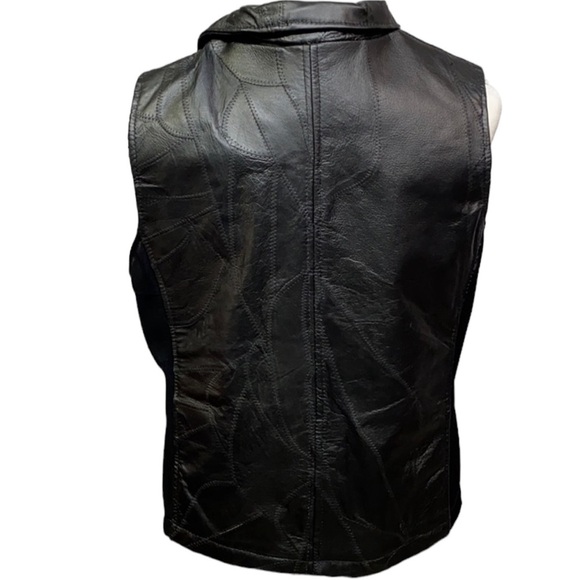 Leather & Soul Leather Vest - Picture 3 of 6